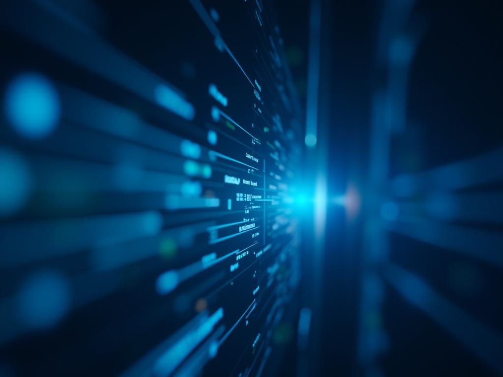 Enterprise software integration dashboard showing real-time system connectivity